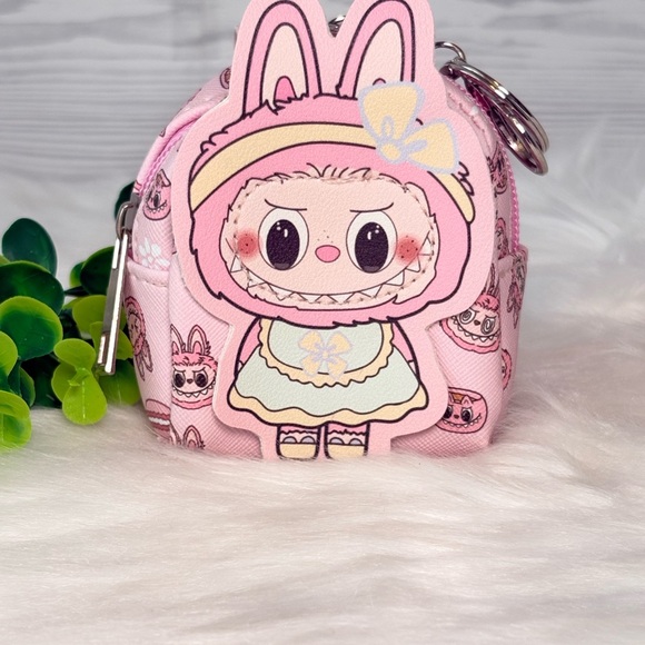 Labubu Mini Backpack Keychain/Bag Charm - Picture 2 of 6
